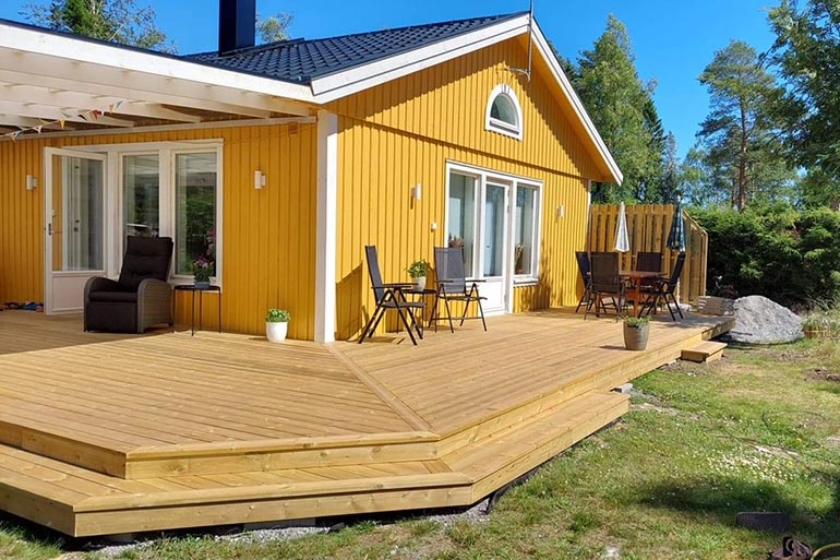 Byggtjänster Umeå altanbygge